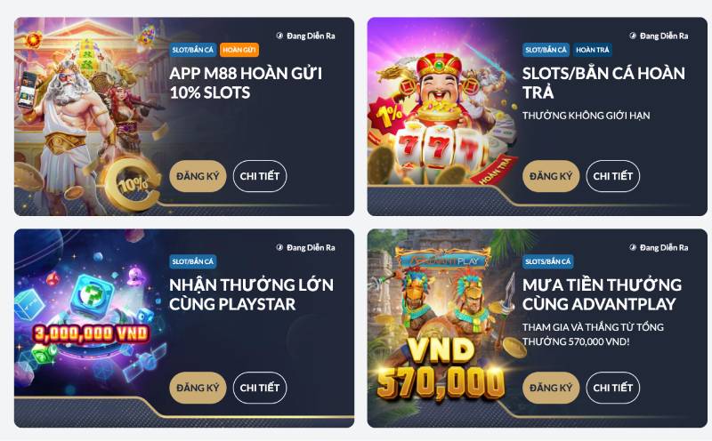 Slots và bắn cá