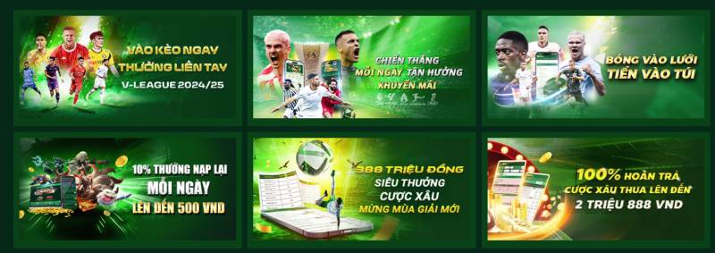 Ưu đãi cho cược thể thao