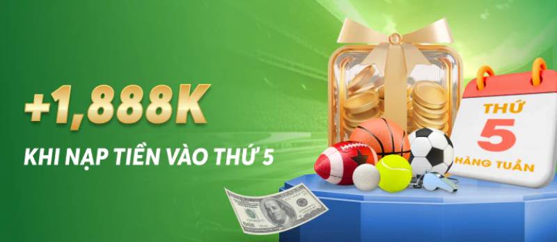 Ưu đãi thứ 5 hàng tuần 